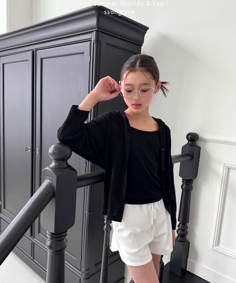 90[予約]matilda&lee summer hooded cardigan