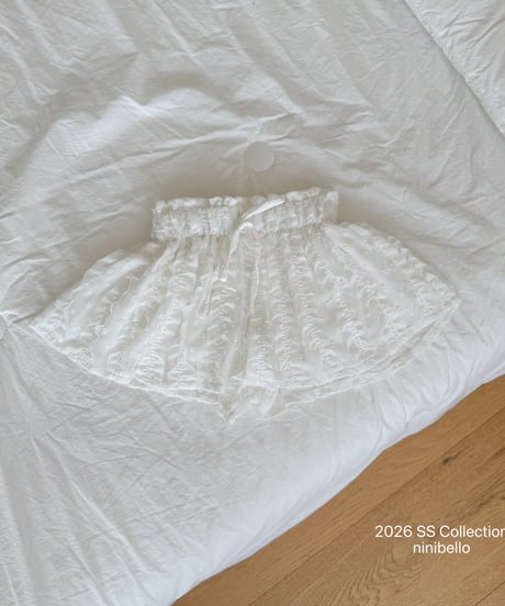 58[予約]ninibello chiffon souffle pants