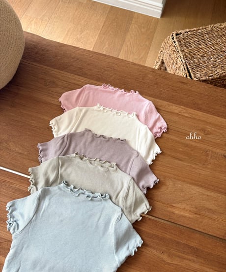 29[予約]ohho dove petit short sleeve t