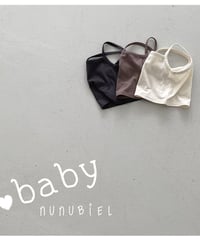36[予約]nunubiel bebe madeleine sleeveless