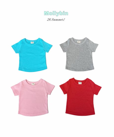 9[予約]Mollybin pick rib t