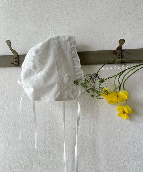 49[予約]monbebe angel wing bonnet