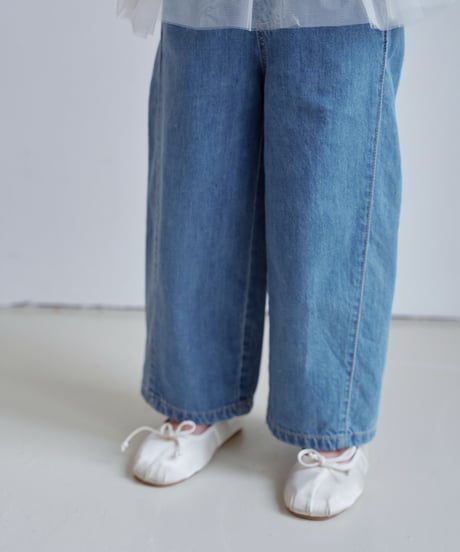 16[予約]momoann curved jeans