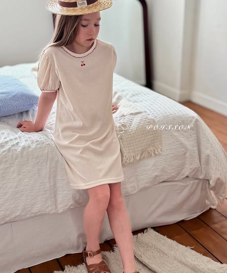 5[予約]poisson cherry puff tee