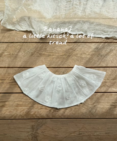 33[予約]BANANAJ mimi flower petal skirt
