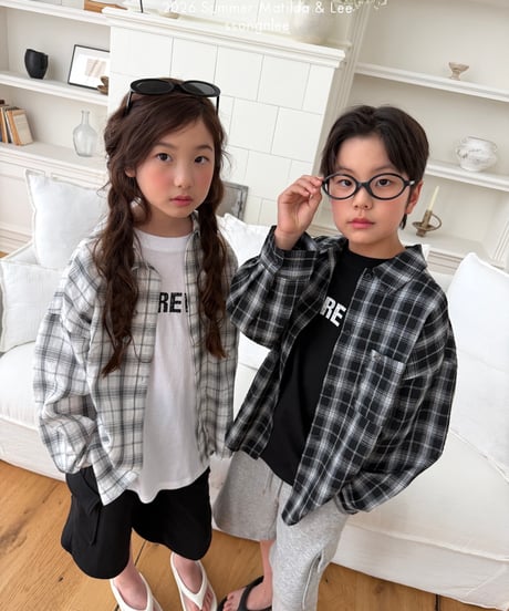 86[予約]matilda&lee summer plaid shirt
