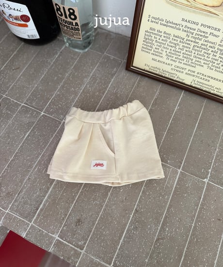 14[予約]jujua pintuck short pants