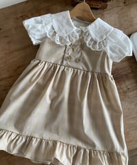 [即納]anneshirley plain one piece(beige)