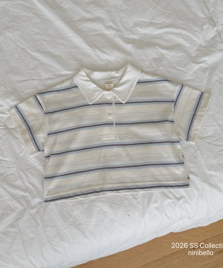 19[予約]ninibello pocky collar tee