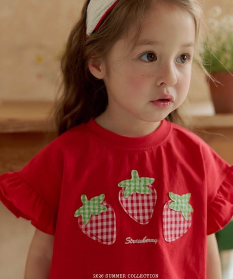 3[予約]melikey strawberry patch t