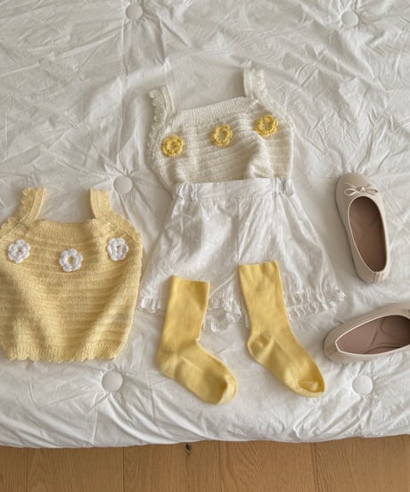 65[予約]ninibello letter lace pants