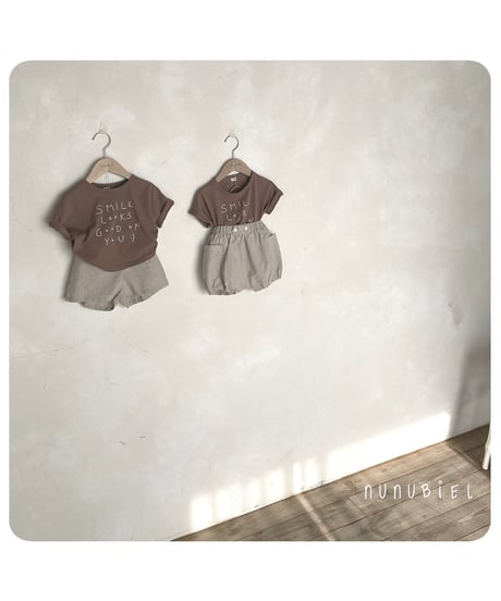 68[予約]nunubiel smile t-shirt