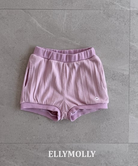 33[予約]ELLYMOLLY muse ribbed pt