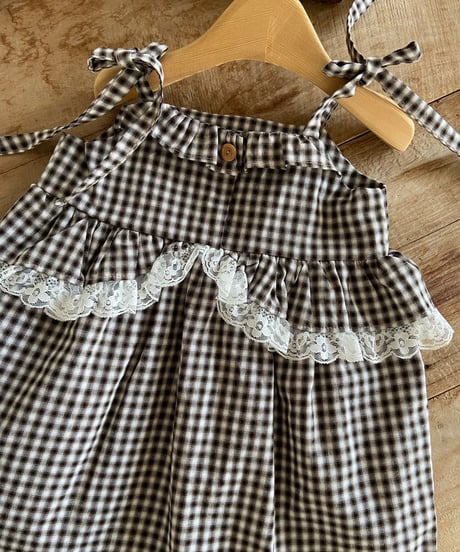 5[予約]anneshirley modern check ops