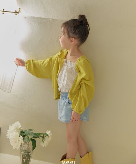 3[予約]BANANAJ nari hood cardigan