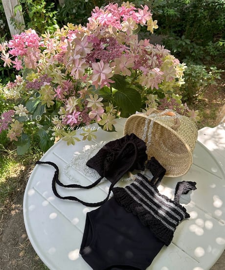 116[予約]monbebe pinkle swimsuit