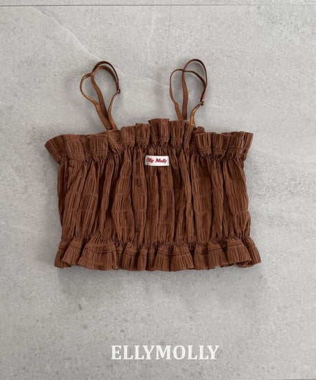 22[予約]ELLYMOLLY popcorn bustier