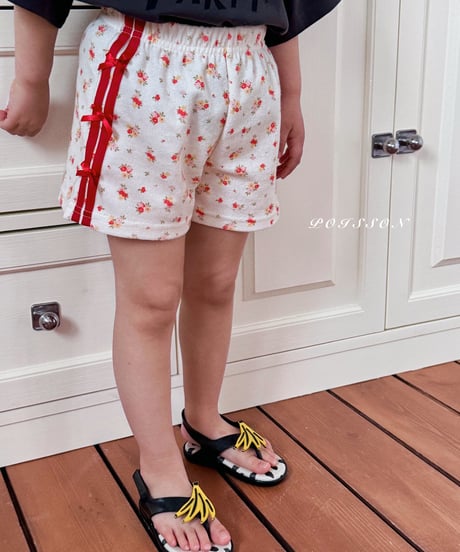 17[予約]poisson flower line shorts
