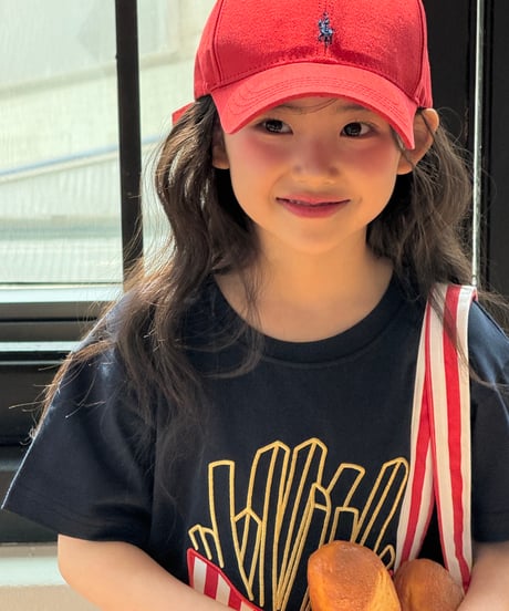 17[予約]ninibello french fries short sleeve t-shirt