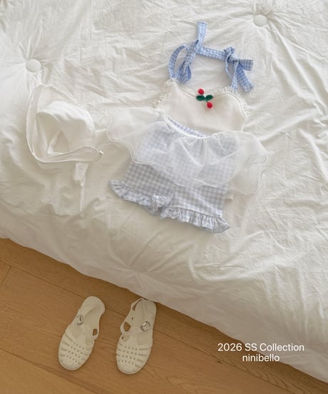 92[予約]ninibello mimi 3/4 frill leggings