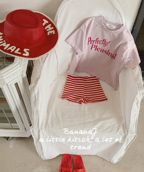 45[予約]BANANAJ striped pants