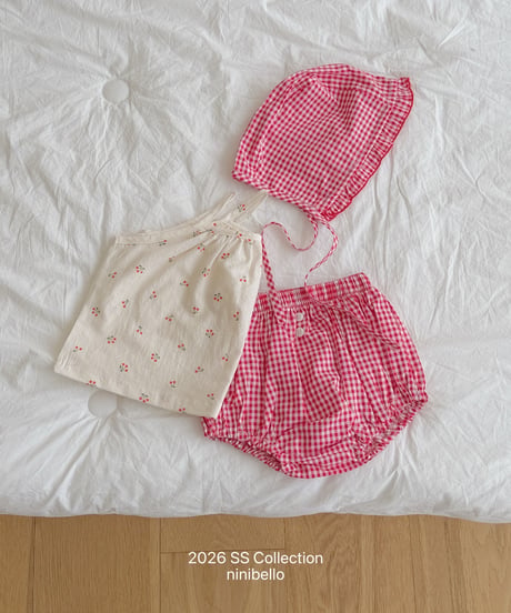 104[予約]ninibello cancan button bloomers(baby)