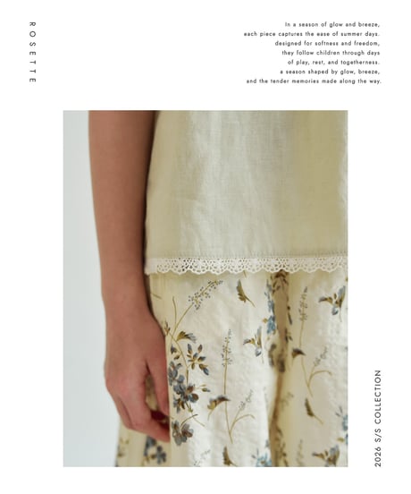 11[予約]ROSETTE emma blouse