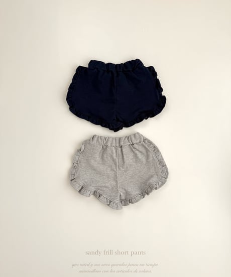 [即納]送料無料 Mollybin sandy frill short pants