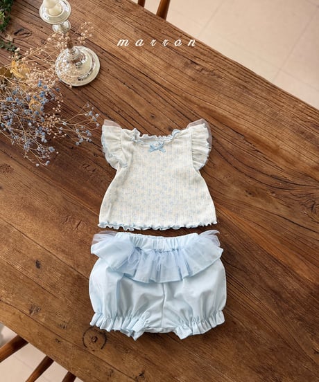 46[予約]marron bebe chouchou set(6-18m)