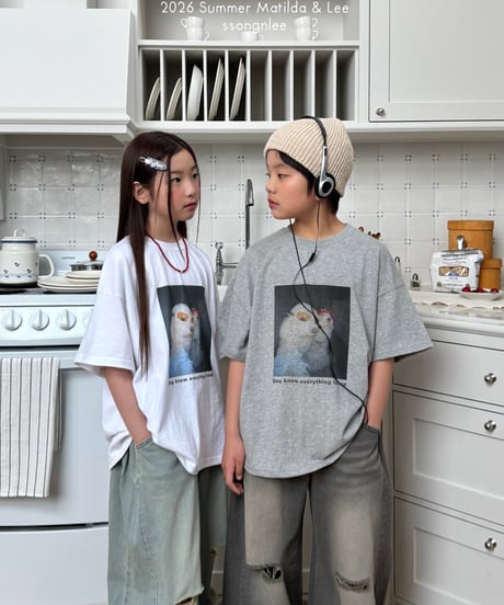 35[予約]matilda&lee friends dog tee