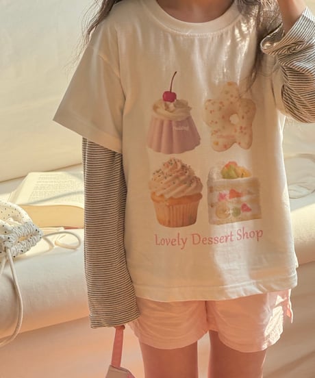 13[予約]ninibello juicy sweet short sleeve tee