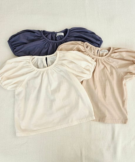 4[予約]mon Atelier shirring t