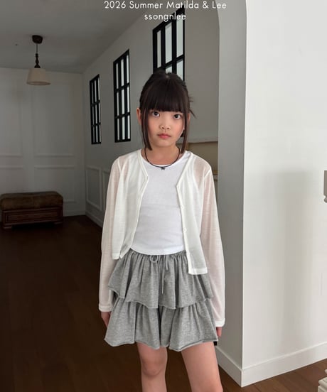 54[予約]matilda&lee day ruffle skirt