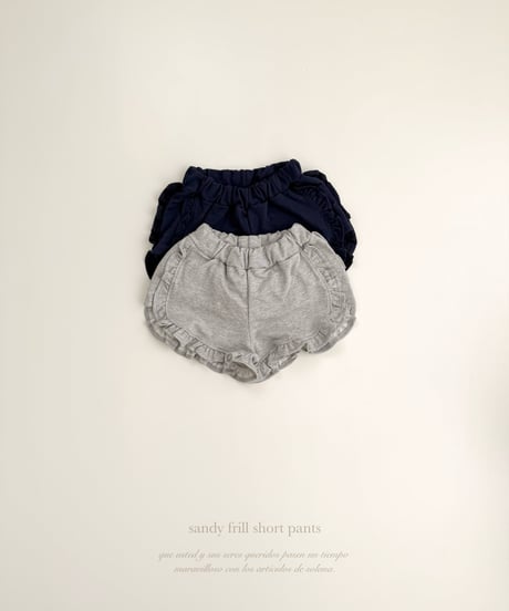 [即納]送料無料 Mollybin sandy frill short pants