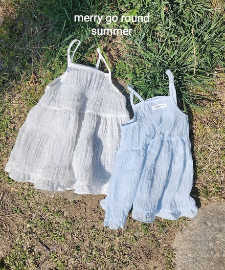 41[予約]merry go round snowflake camisole ops