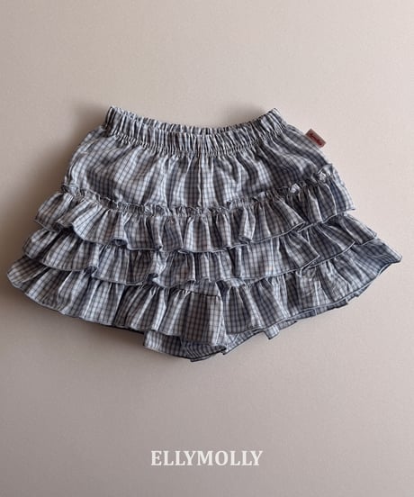 240[予約]ELLYMOLLY lulu check cancan pt