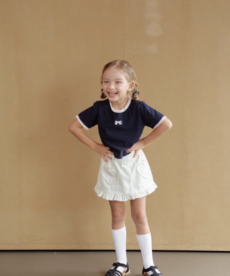 28[予約]momoann frill heart skirt