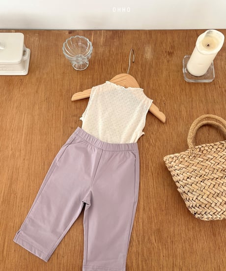 32[予約]ohho sagrak capri pants