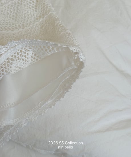 56[予約]ninibello crochet shorts