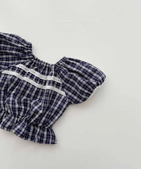 65[予約]melikey vivi lace blouse