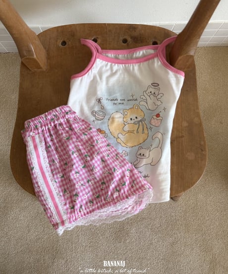 61[予約]BANANAJ dina kitten sleeveless
