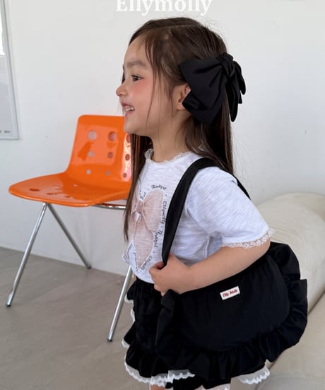 124[予約]ELLYMOLLY mini frill bag