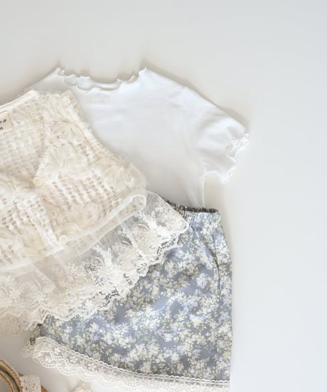 21[予約]Roa pure lace vest