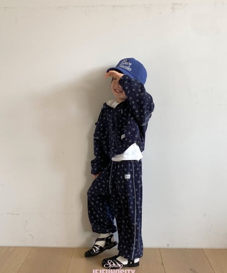33[予約]jejeunosity waffle flower pants