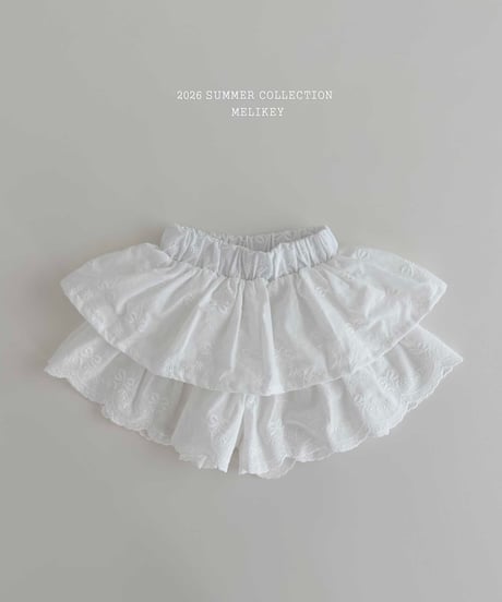 28[予約]melikey mimi skirt shorts