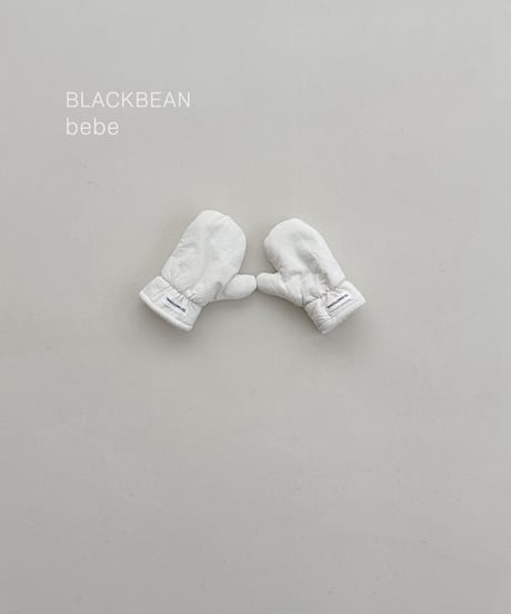 7[予約]blackbean baba bebe padded gloves(baby)