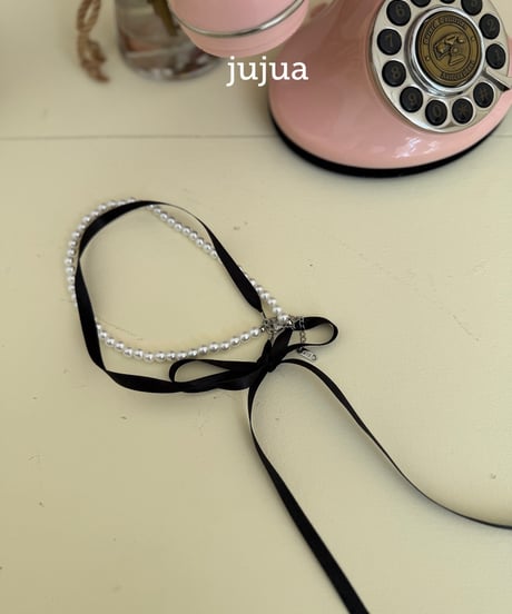 25[予約]jujua ribbon choker