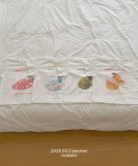 80[予約]ninibello scoop scoop short sleeve t-shirt