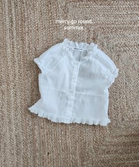 46[予約]merry go round heidi lace blouse
