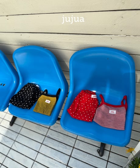 9[予約]jujua striped tank top